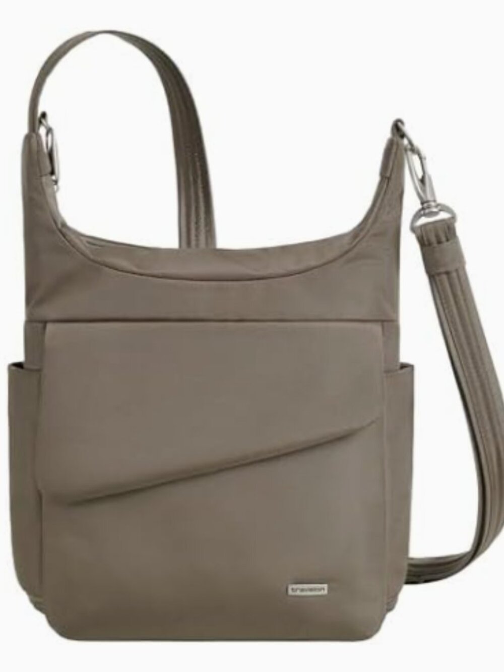 Travelon Anti-Theft Classic Messenger Bag - Nutmeg